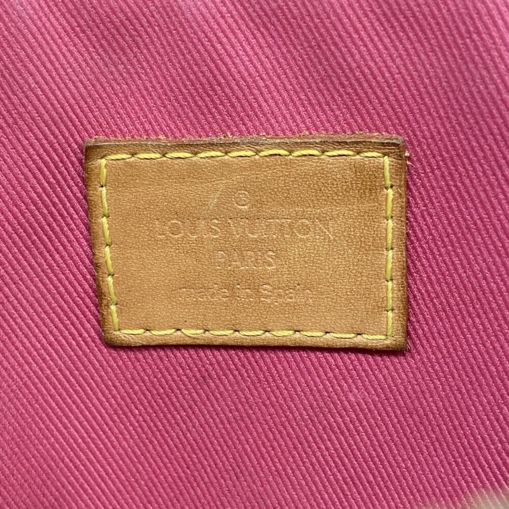 Louis Vuitton Monogram Loretta Shoulder Bag M44053 Brown Hot Pink Women's P28... - Picture 5 of 10